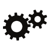 two gears